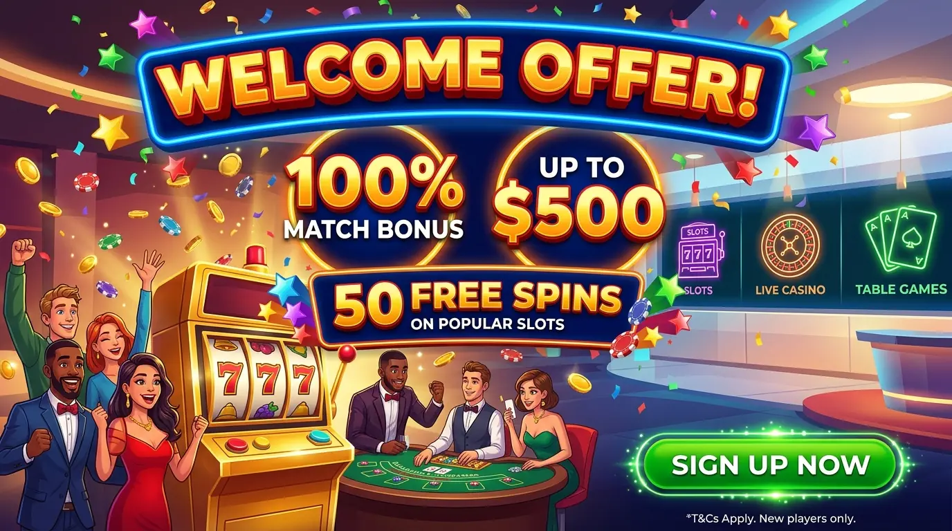 Lucky Tiger new player bonus